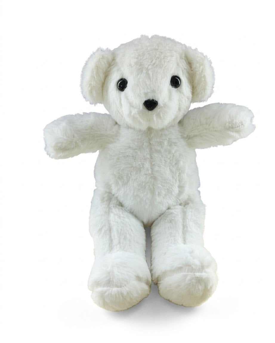 Beyaz kolları açık sarılmalık peluş ayı